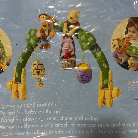 Infantino Disney Baby Activity Arch - Winnie the Pooh & Friends 2005 RARE NEW - Picture 4 of 16